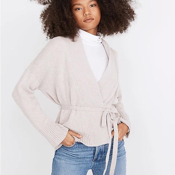 Madewell Wrap Cardigan Sweater - Picture 2 of 4